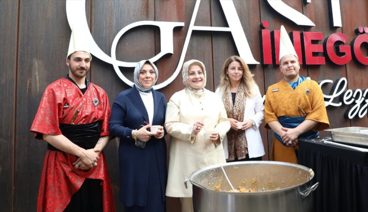 Türk mutfağı Bursa İnegöl'de lezzet buldu
