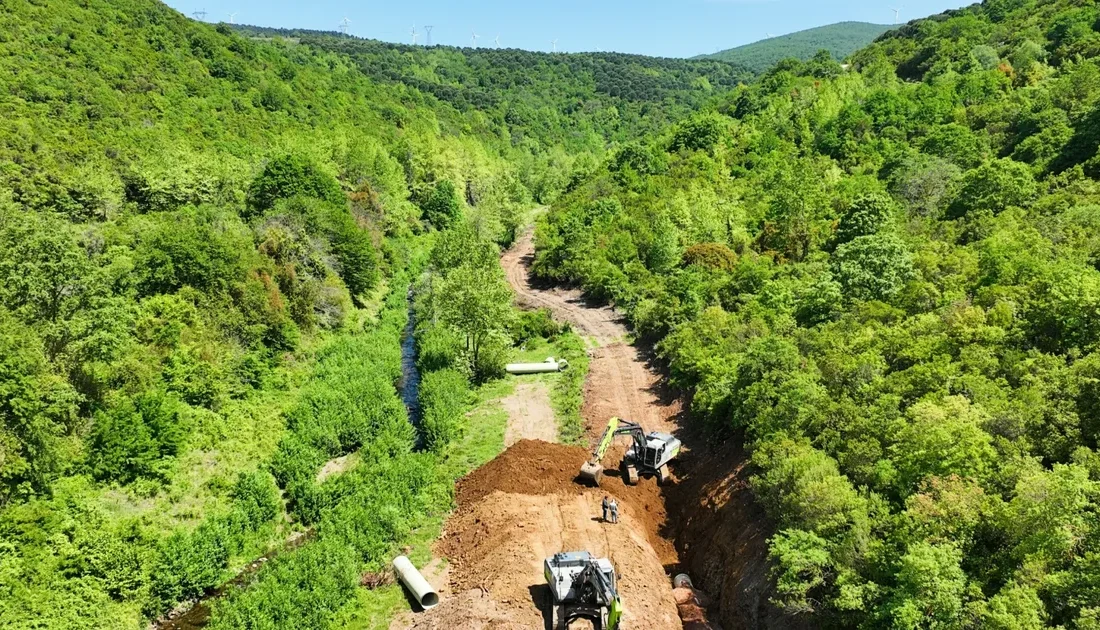 DSİ, Bursa Karacabey’de Yeşildere
