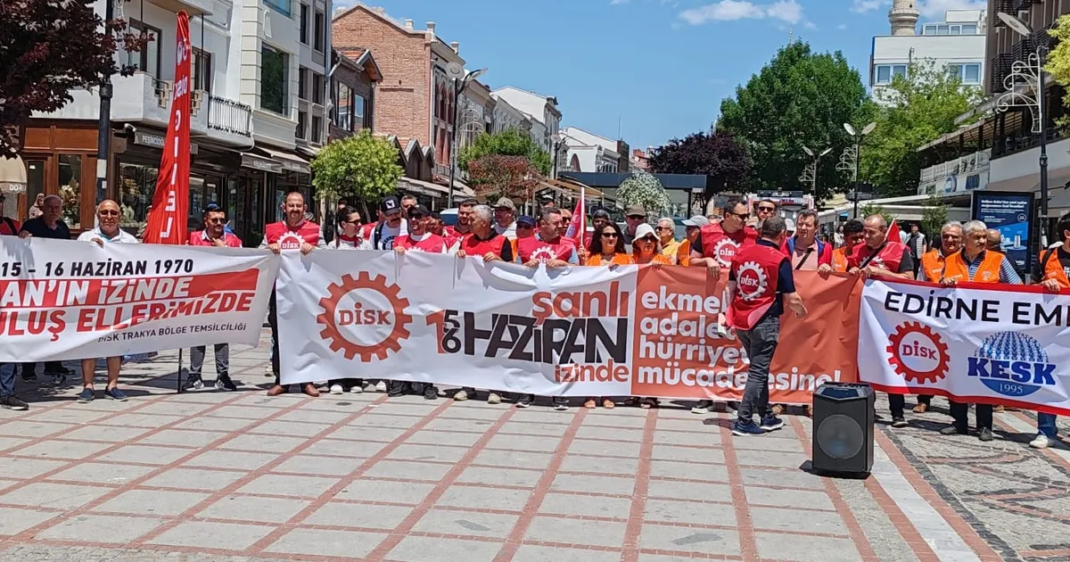 15-16 Haziran’ın 55. yılında direnişin ruhu Trakya’da yaşatılıyor