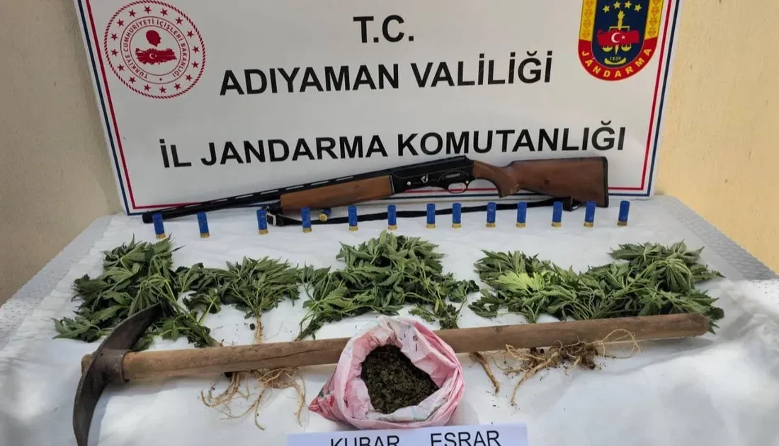 Adıyaman Jandarması, uyuşturucu ve