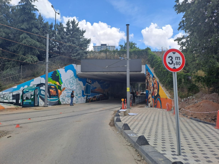 Alikahya Stadyum Tramvay Hattı'nda ilk etapta sona doğru