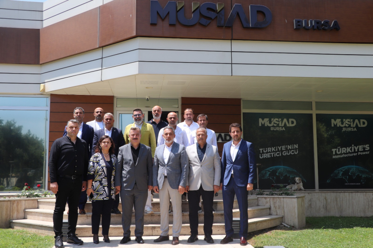 Anahtar Parti Bursa'dan MÜSİAD'a ziyaret!