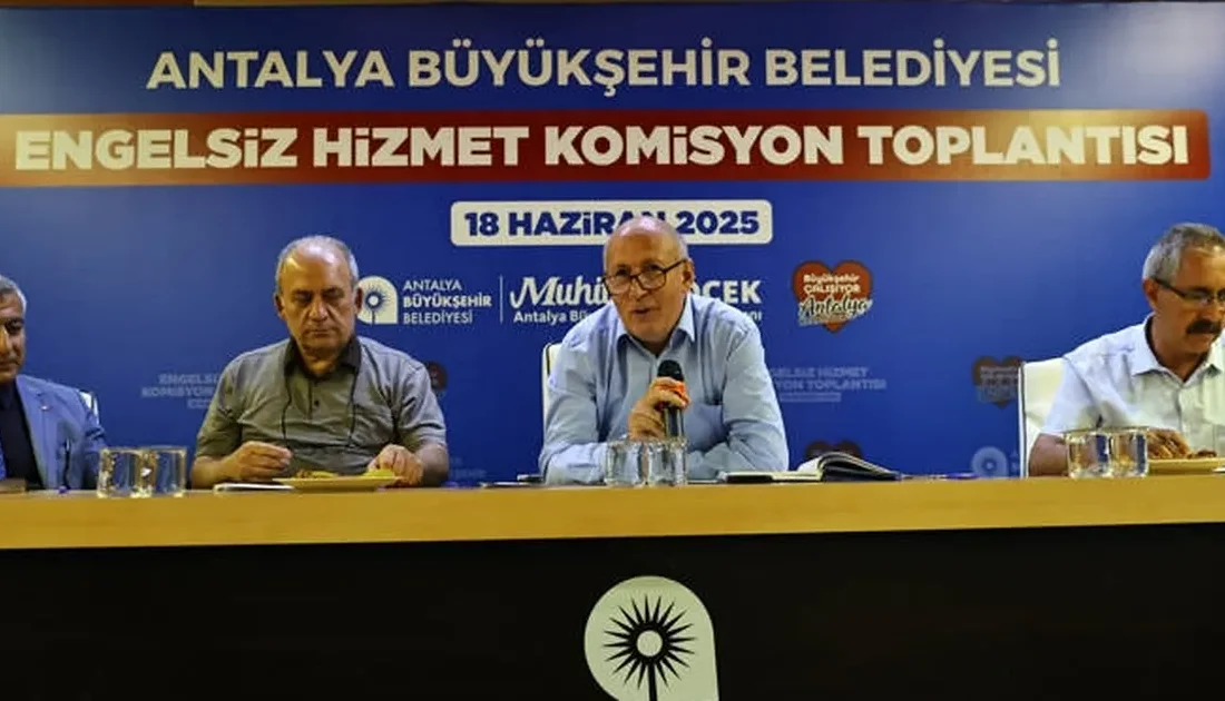 Antalya Büyükşehir Belediyesi’nin engelli