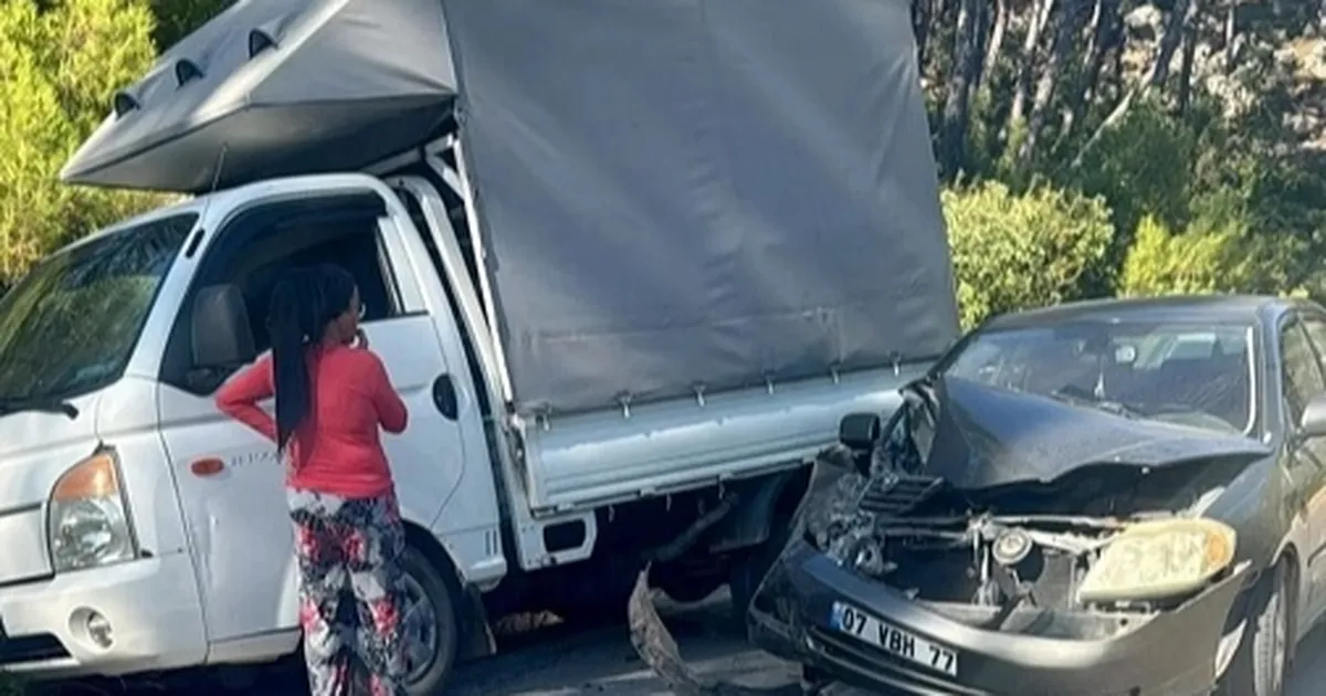 Antalya Kumluca’da feci kaza: 1 ölü, 1 yaralı