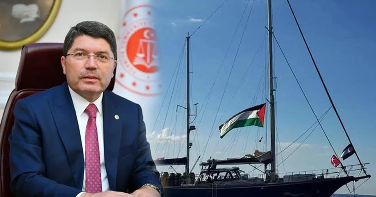 Bakan Tunç’tan Madleen gemisi saldırısına sert tepki: İnsanlığın vicdanını hedef aldılar