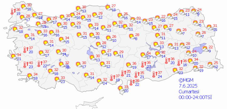 Bayramda sıcak hava dalgası... Normallerin üzerinde seyredecek