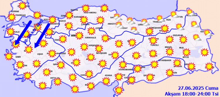 Bugün hava nasıl olacak?