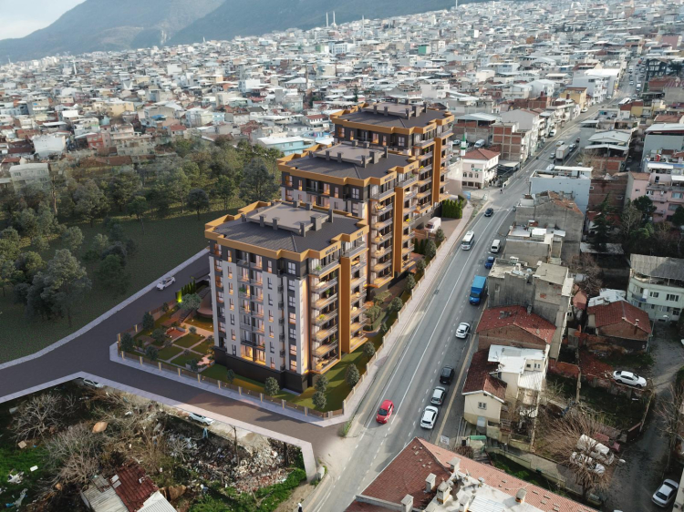 Bursa Davutkadı’da yeni bir yaşam alanı yükseliyor