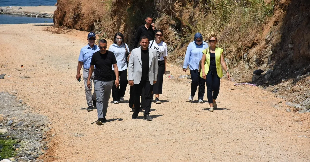 Bursa Gemlik’te yeni sahil yolu için altyapı hazırlığı