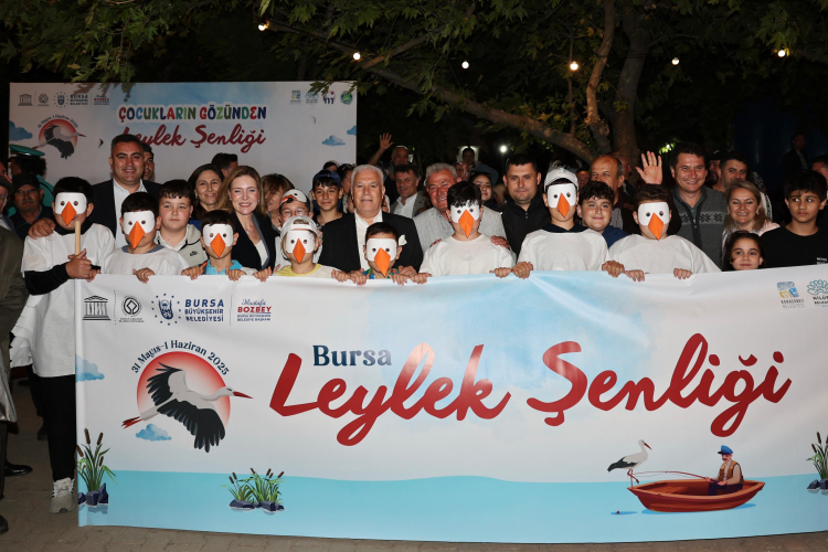 ‘Bursa Leylek Şenliği’ coşkuyla başladı