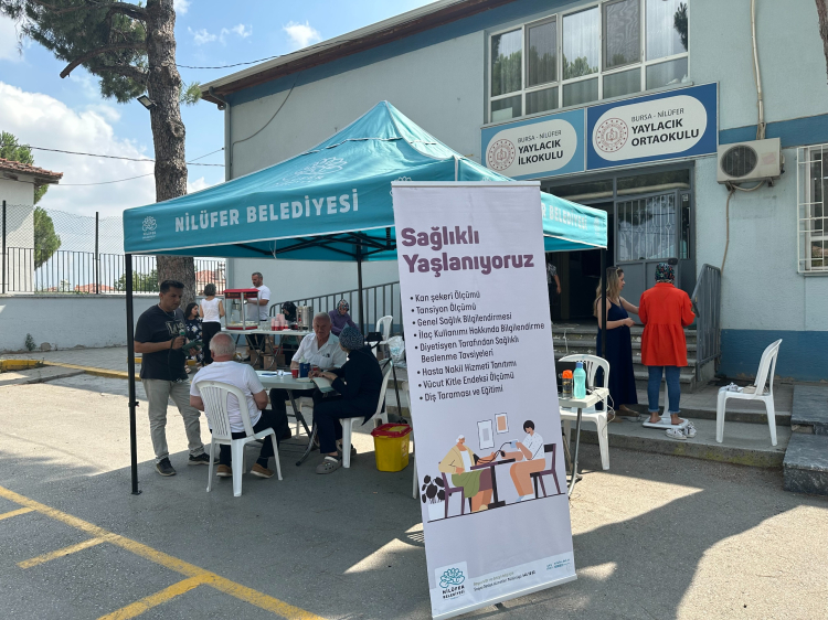 Bursa Nilüfer’de “Sağlıklı Yaşlanıyoruz” günleri başlıyor