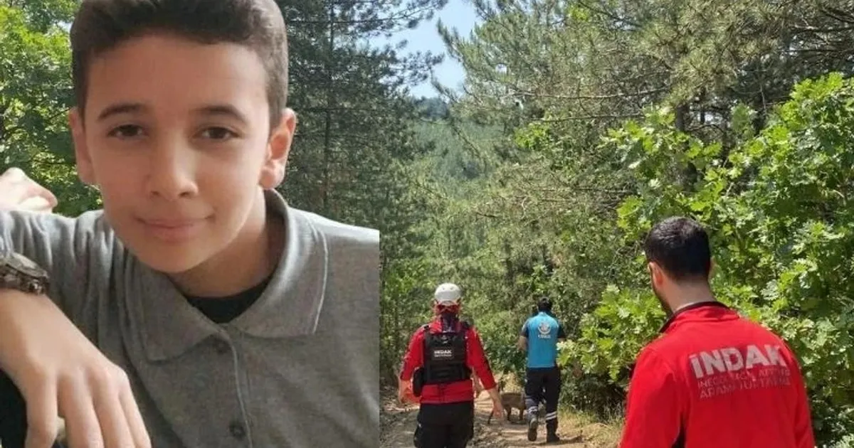Bursa Orhaneli'de kayıp Burak sağ salim bulundu