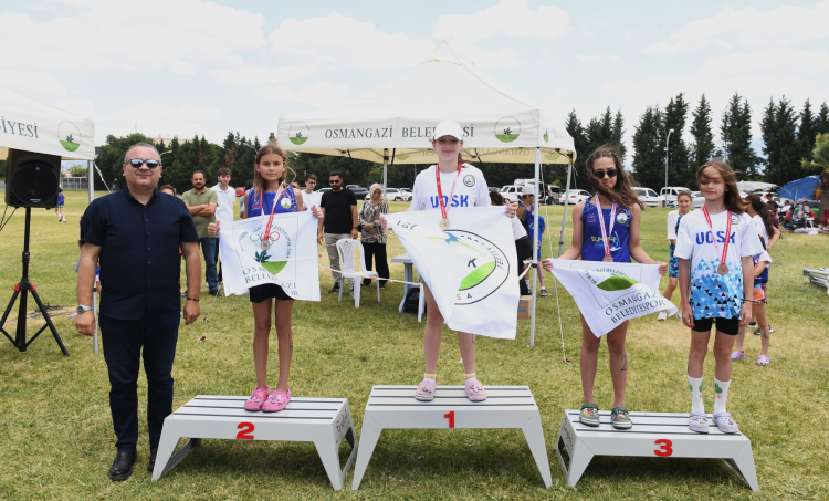 Bursa Osmangazi’de Biathle rüzgarı esti