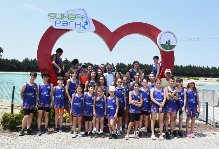 Bursa Osmangazi’de Triathle yarışları nefes kesti