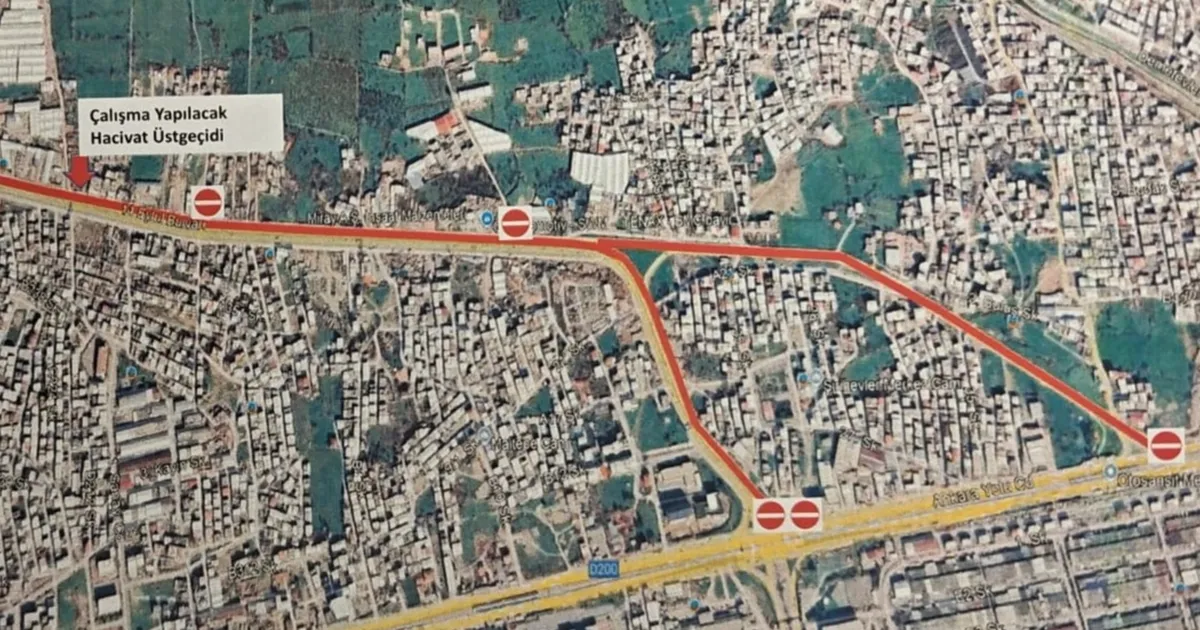 Bursa'da Ankara Yolu saat 13.00'e kadar kapalı!