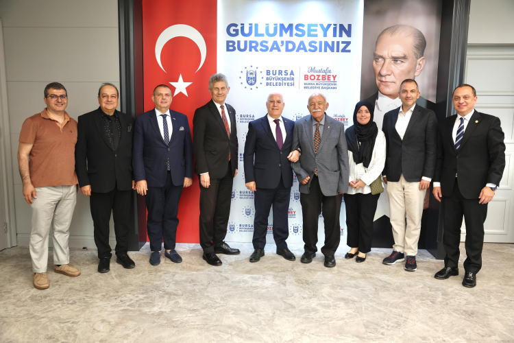 BUSİAD temiz Nilüfer Çayı için Mustafa Bozbey’le görüştü