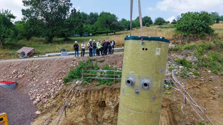 Camili'nin 30 milyon liralık altyapı projesinde son adım