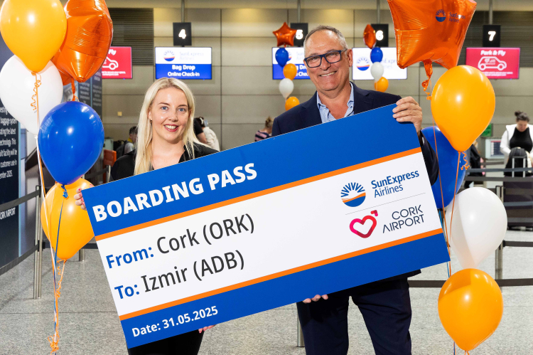 Cork-İzmir uçuşları başladı