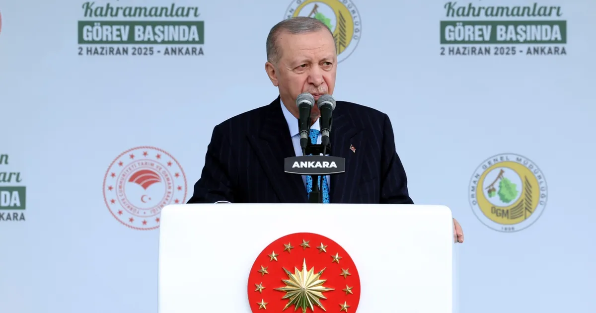 Cumhurbaşkanı Erdoğan: Orman varlığı yüzde 30’a ulaştı