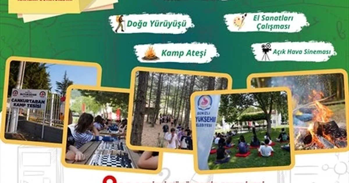 Denizli Büyükşehir’den liselilere özel yaz kampı