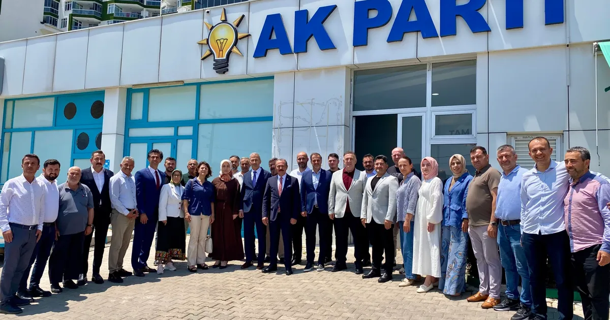 Denizli Milletvekili Şahin Tin'den Mudanya'da teşkilat çalışması