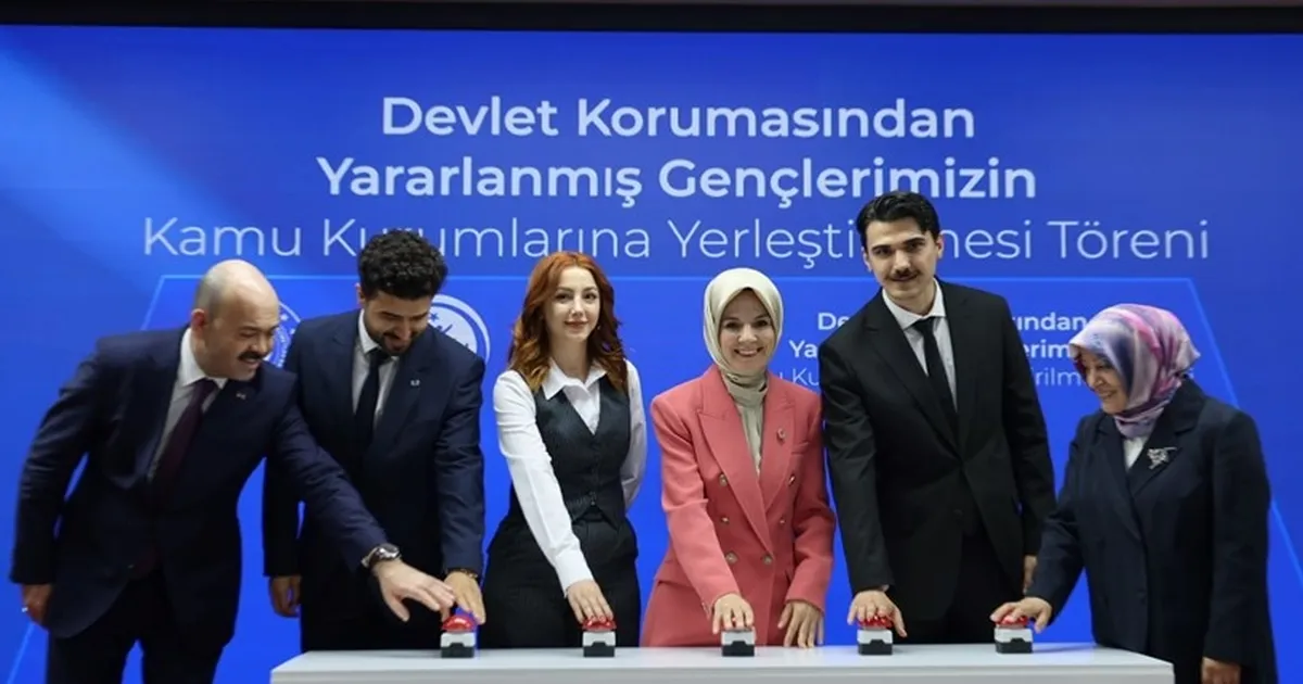 Devlet korumasındaki gençlere kamuda iş fırsatı... 608 genç daha kamuya atandı