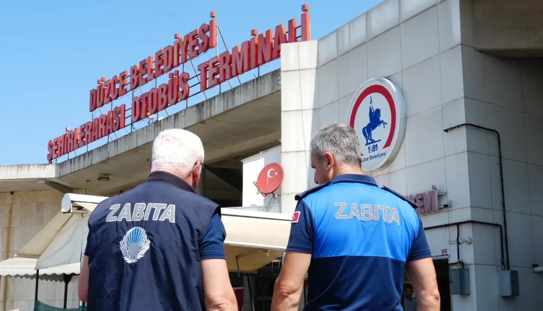 Düzce Şehirlerarası Otobüs Terminali’nde