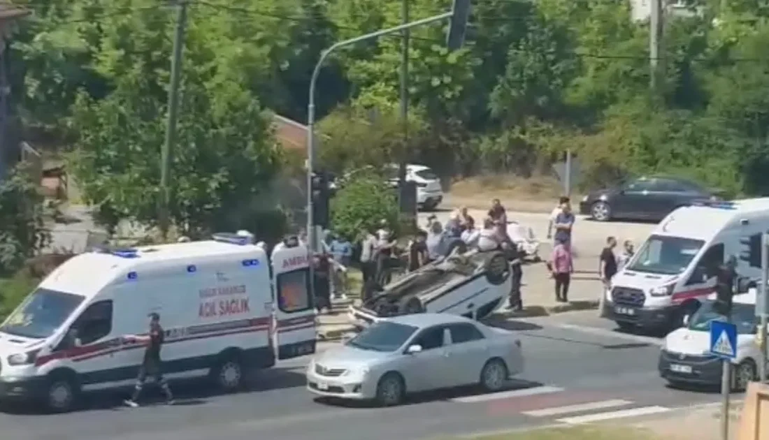 Düzce’nin Bahçeşehir bağlantı yolunda