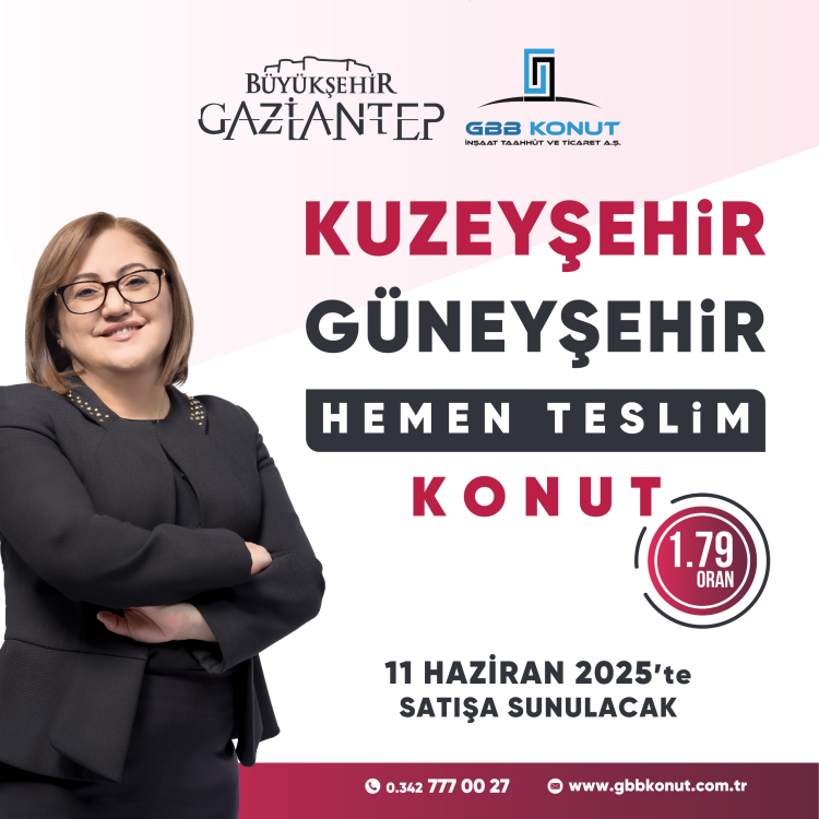 Ev sahibi olmak isteyenlere müjde: Gaziantep’te yeni konut projesi