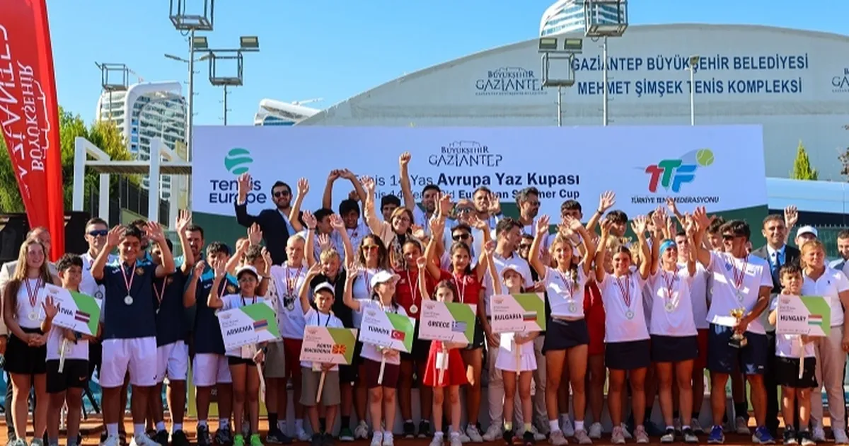 Gaziantep Uluslararası Tenis 14 Yaş Avrupa Yaz Kupası elemeleri tamamlandı