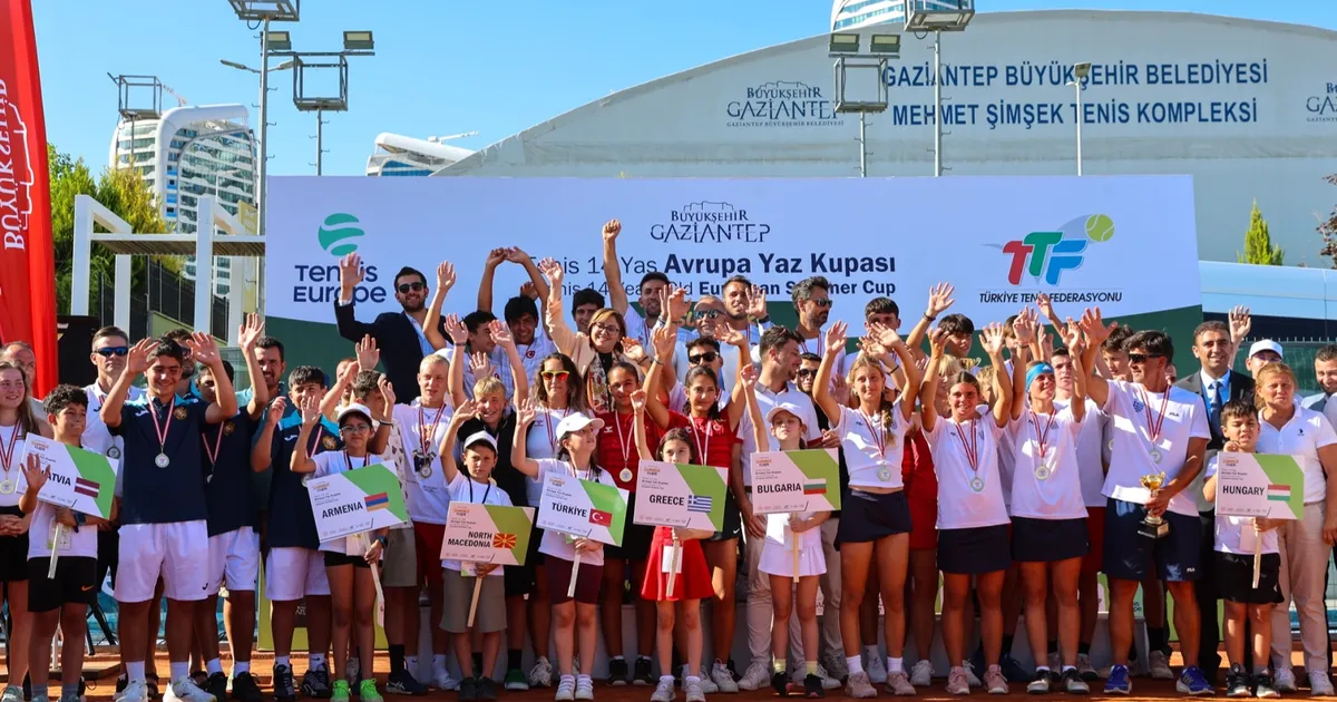 Gaziantep’ten Avrupa’ya tenis başarısı