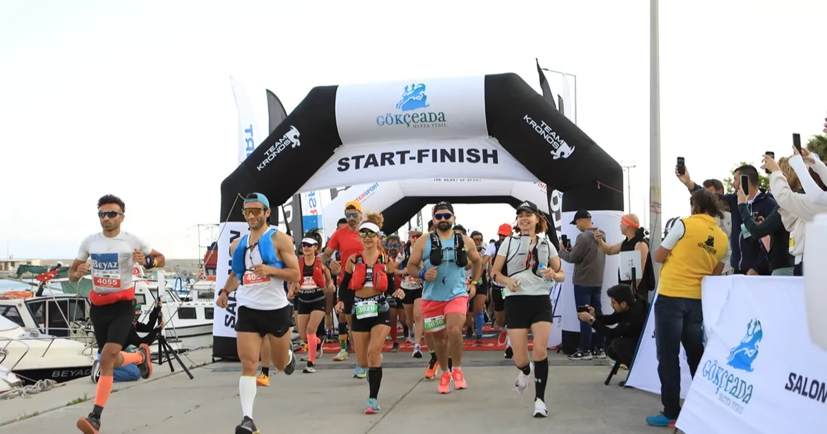Gökçeada Ultra Trail’de koşu rüzgarı ikinci kez esti