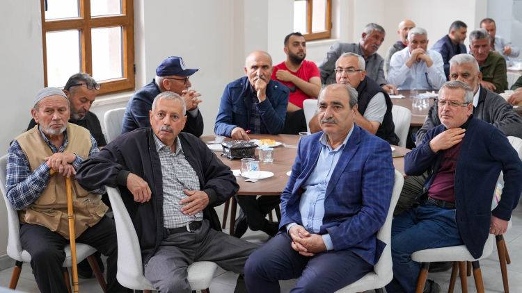 İmar çalışmalarıyla ilgili Bağlumlular bilgilendirildi