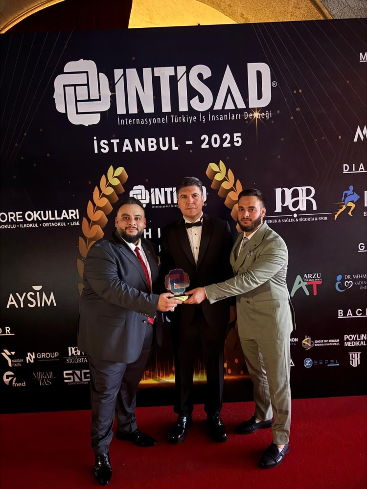 İş insanı Alioğlu’na İNTİSAD’dan başarı ödülü