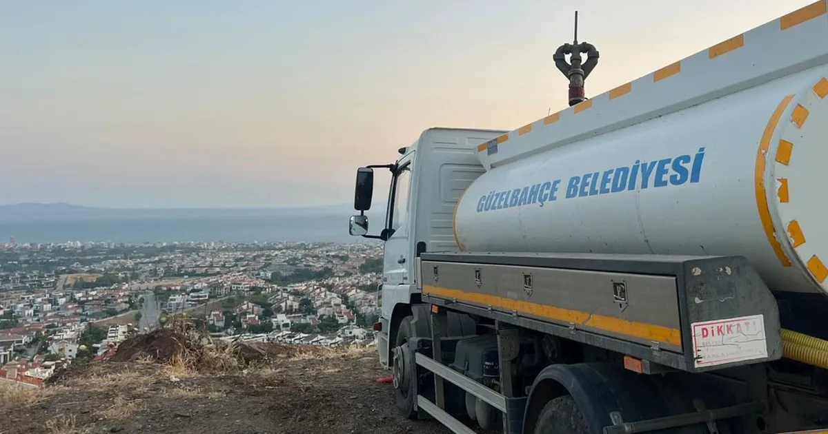 İzmir Güzelbahçe Belediyesi 7/24 yangın teyakkuzunda