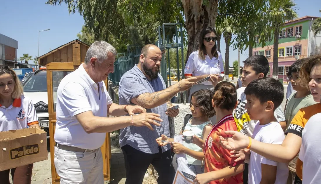 Güzelbahçe Belediyesi, karne sevinci
