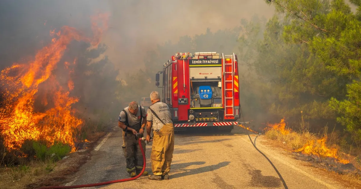 İzmir’de yangınla mücadelede yeni dönem