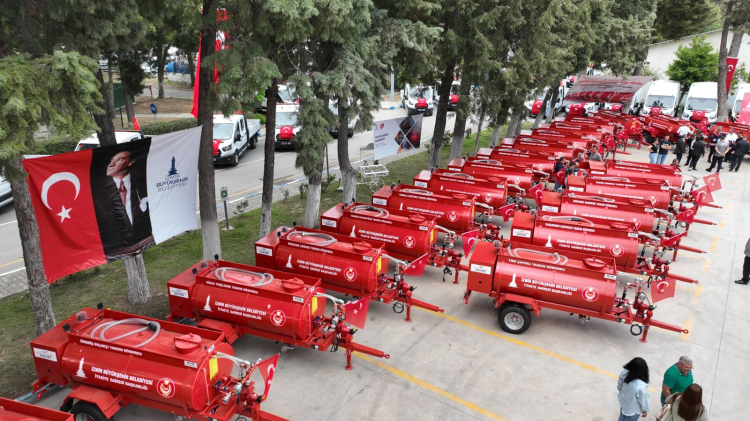 İzmir’de yangınla mücadelede yeni dönem