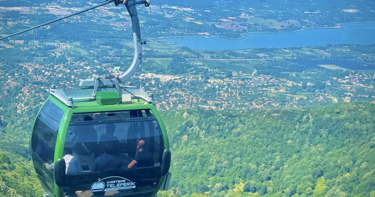 Kartepe Teleferik bayramda ilgi odağı oldu