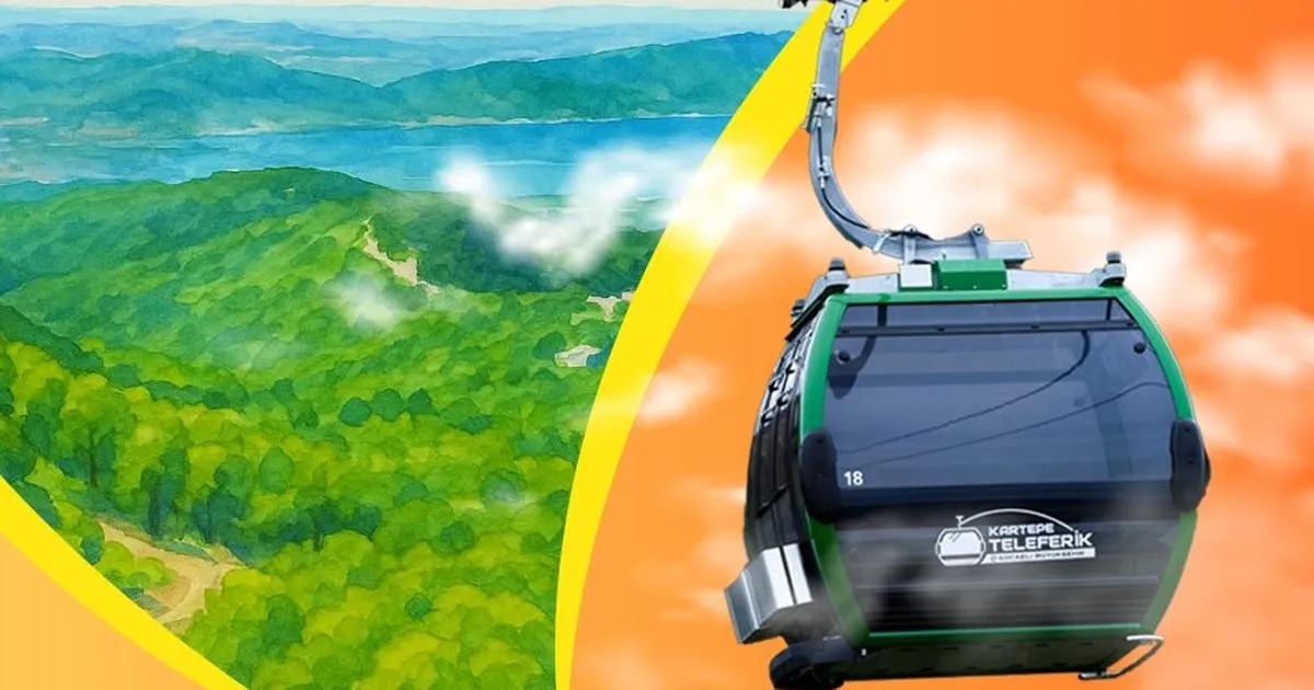 Kartepe Teleferik’te bayrama özel yüzde 50 indirim