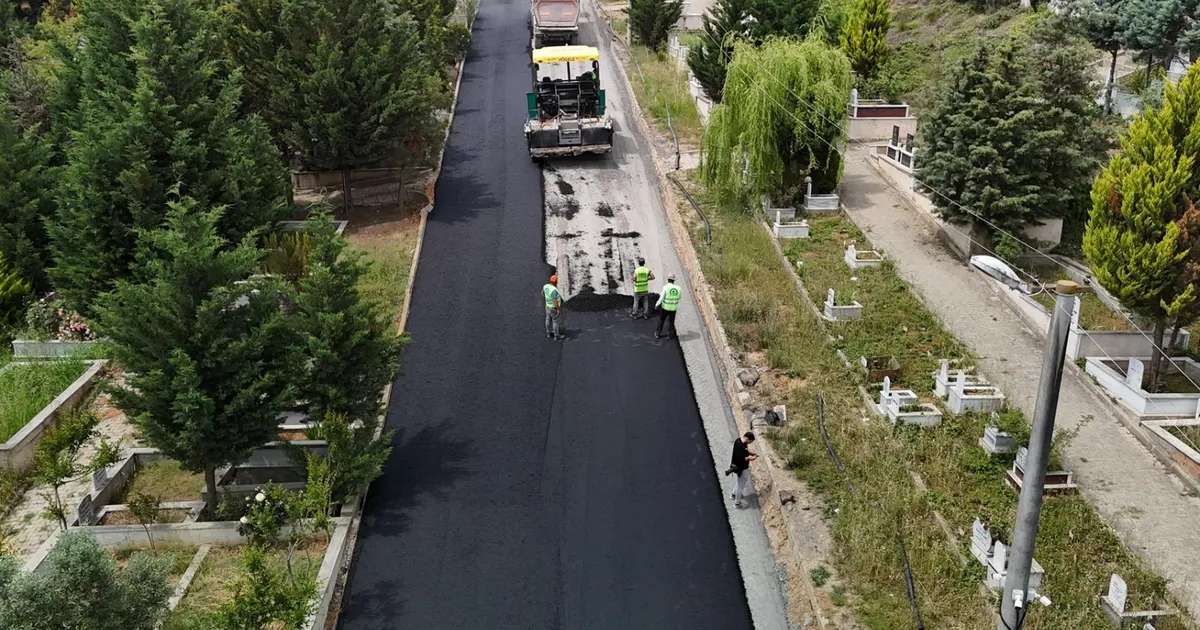 Kocaeli Gebze'de belediyeden bayram öncesi yoğun mesai