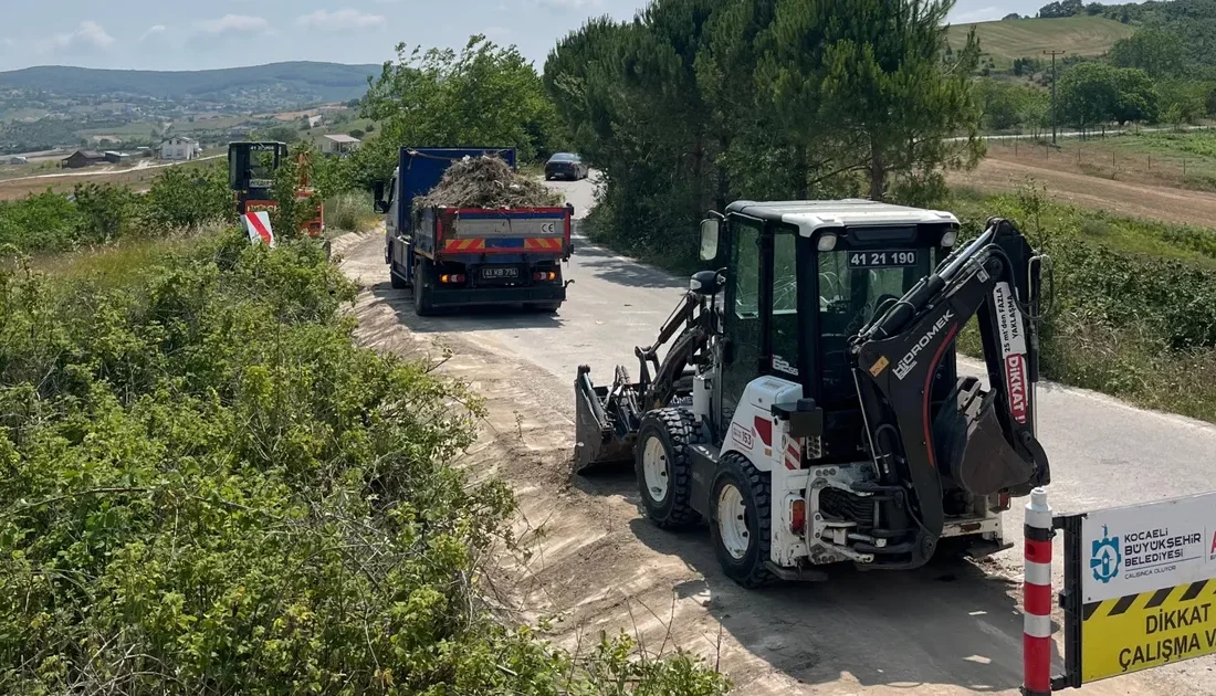 Kocaeli Büyükşehir ekipleri Kandıra