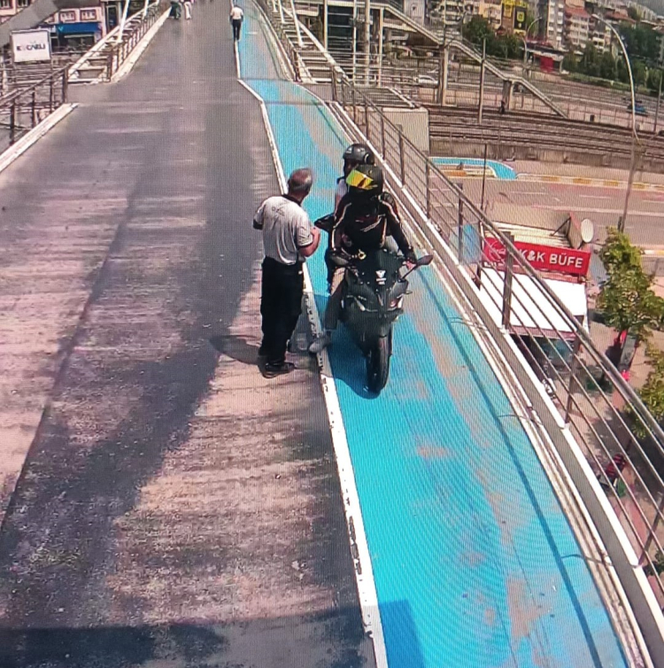 Kocaeli'de yaya güvenliği için motosikletlilere sıkı denetim