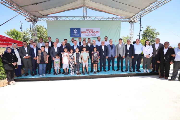 Kocaeli'den Dilovası'na bayram hediyesi... Millet Bahçesi açıldı