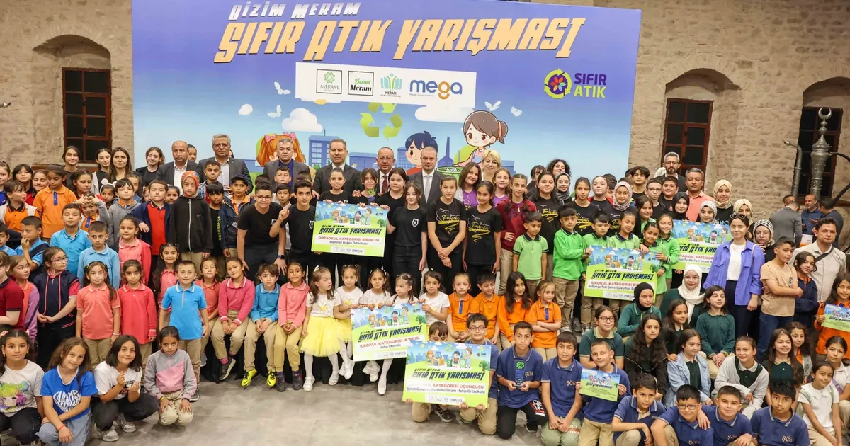 Konya Meram’da öğrenciler ‘temiz Bir Gelecek’ için yarıştı