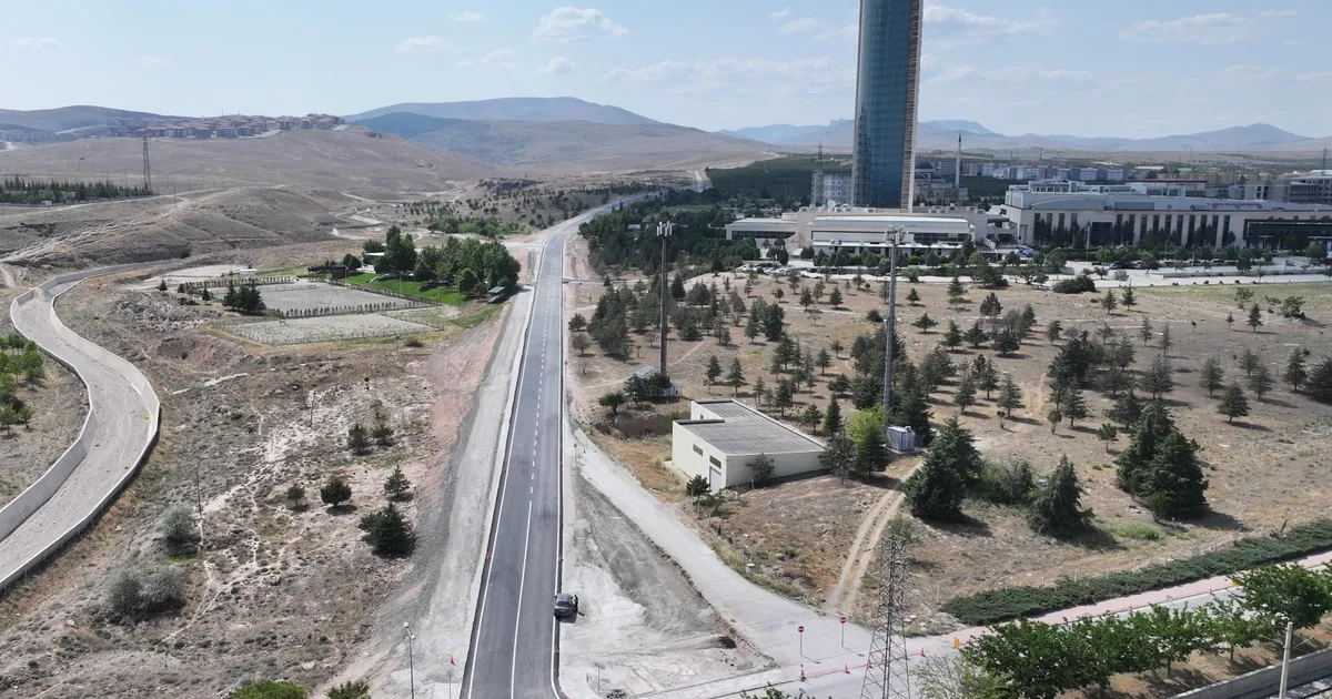 Konya'da Ardıçlı yolu modernleşti, kampüs trafiği rahatladı