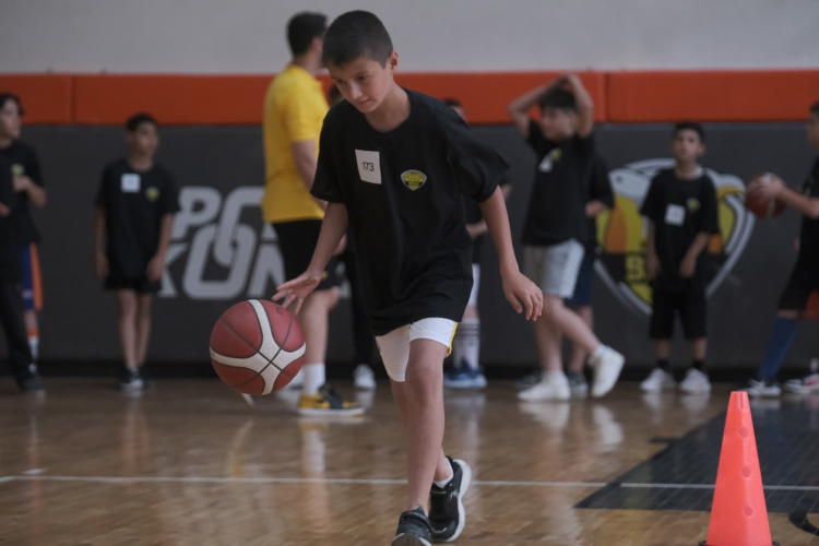Konya'da basketbol altyapı seçmelerine yoğun ilgi