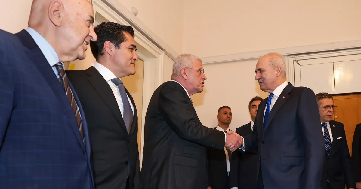 Kurtulmuş'tan Dervişoğlu'na ziyaret... Terörsüz Türkiye Komisyonu şeffaf olacak