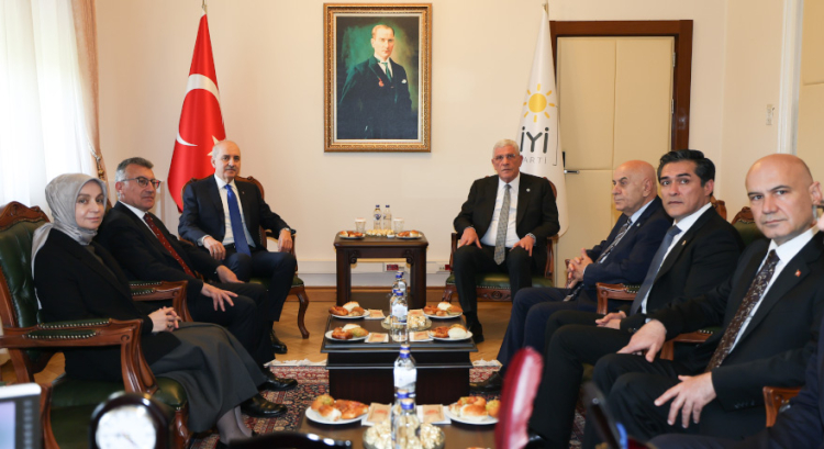 Kurtulmuş'tan Dervişoğlu'na ziyaret... Terörsüz Türkiye Komisyonu şeffaf olacak