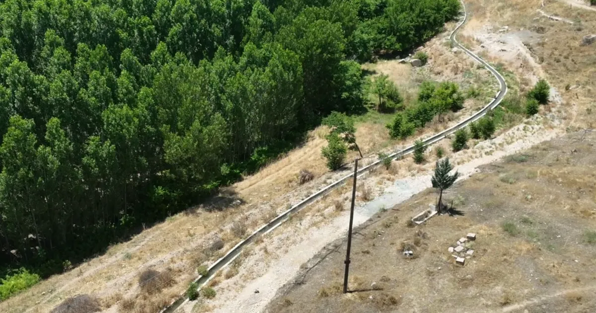 Malatya’da 1200 dekarlık alana kayıpsız su desteği